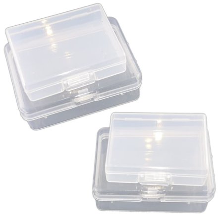 Plastkasse til opbevaring - 4 stk.