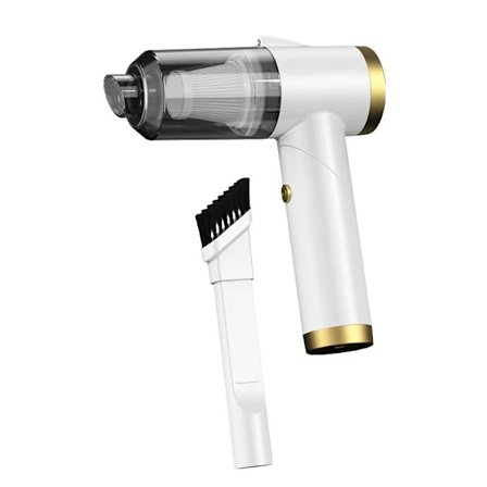 Tesla Car Cleaner støvsuger til Model 3/X/Y/S - Trådløse håndholdte støvsugere med LED-lys - Tesla tilbehør med kraftig sugning 5V/120W/9000Pa - 90° 