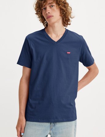 Levi's Original Hm Vneck Navy Blazer - Navy - L