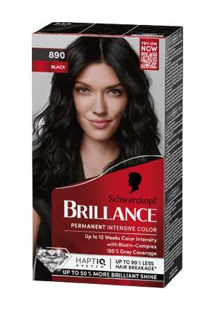 Schwarzkopf Brillance Hårfärg Dam Svart ONESIZE