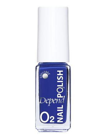 Minilack Oxygen Färg A535 Neglelakk Sminke Blå Depend Cosmetic*Betinget Tilbud