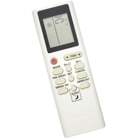 Airconditioneringscontroller Digital Fjernbetjening Udskiftningscontroller Egnet til Forskellige Airconditioneringsmodeller