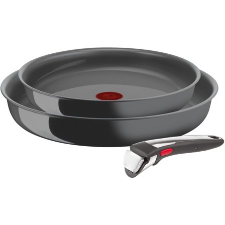 Tefal Stegepandesæt Ingenio Renew ON 3 dele 24/28cm - Grå | KitchenOne