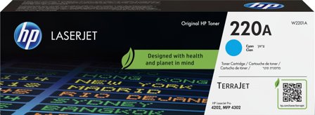 HP 220A cyan LaserJet-originaltonerkassett, 193808760266