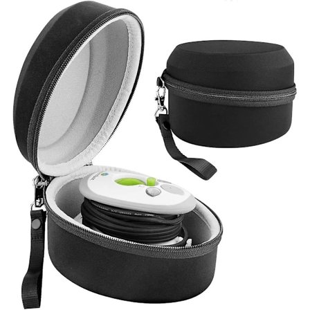 Matkakotelo sopii Steamfast Mini Travel Steam Iron -höyrysilitysrautaan (musta) Pieni höyrysilitysraudan matkalaukku/suojakotelo, ulkoiluun, 