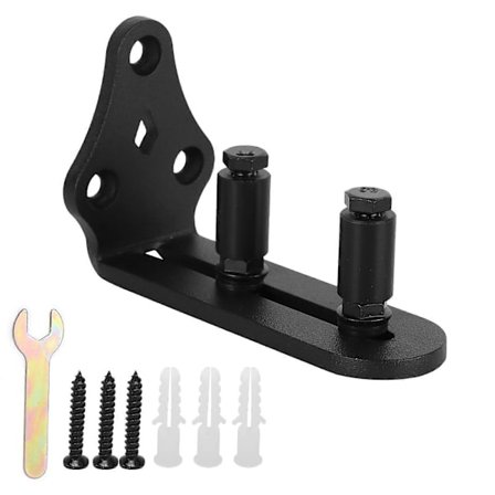 Gulvføring for skyvedør i karbonstål, bunnføring for skyvedør, beslag for låvedør [DB]