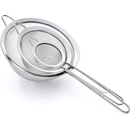 Siiviläsetti, siiviläsetit - 304 ruostumaton teräs ja hienosilmäinen - 8