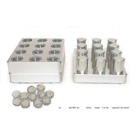 Lille Hjemme Pulver Tabletpresse Maskine Mælkepulverform 12 Huller-God . (FMY)