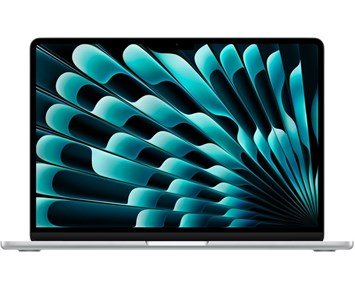 Apple-13-inch MacBook Air: Apple M4 chip with 10-core CPU and 10-core GPU, 24GB, 512GB SSD - Silver-MacBook Air 13". Flyr raskt. Og lett. Nå med M4.-