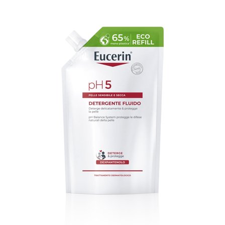 Eucerin pH5 Detergente Fluido Refill 400ml - Bagno e Doccia