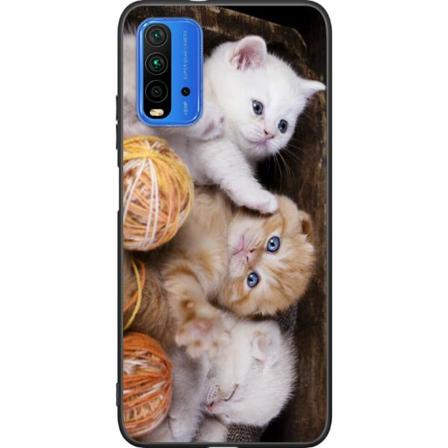 Xiaomi Redmi 9t Svart Skal Katter