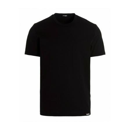 Dsquared2 T-Shirts , Zwart , Heren , Maat: XL