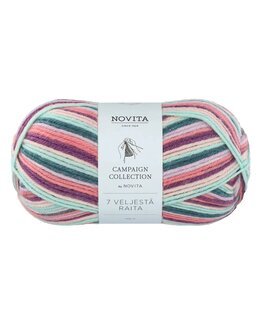 Garn 7 Bröder Raita Rosa multi