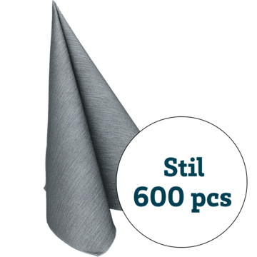 Serviett Stil Mørkgrå 40x40cm