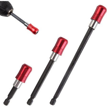 Skruetrækker Bit Holder Bit Holder Skruetrækker Forlænger Skruetrækker Bit Holder 1/4 Tommer Skruetrækker