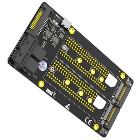 M Key PCIe M.2 NVME till PCIe SSD-höjare M.2 till SFF-8643 Adapter Expansionskort