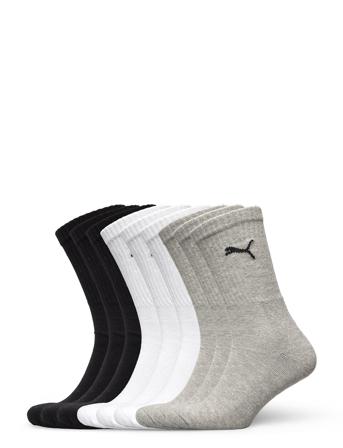 Puma Crew Sock 9P Ecom Underwear Socks Regular Socks Grå PUMA