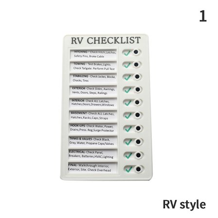 Memo Plast Board Chore Chart Gjenbrukbar sjekkliste Daglig planlegger