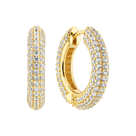 Sif Jakobs Jewellery Örhänge Carrara Grande Örhängen Dam Guld MEDIUM