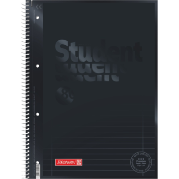 Notatblokk A4 Linjert Onyx