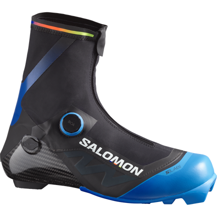 Salomon - Unisex Nordic Boots S/lab Classic Boa - Black / Race Blue