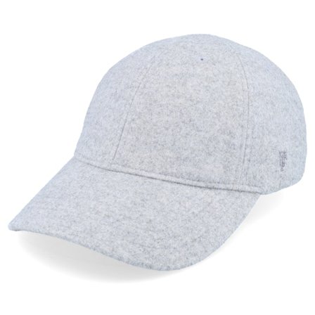 Upfront - Grijs unconstructed Cap - Wooly Soft Low Baseball Paloma Dad Cap @ Hatstore