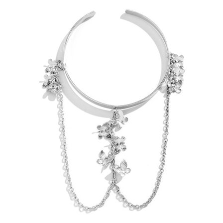 Armarmband Överarmsmanschett SILVER D D