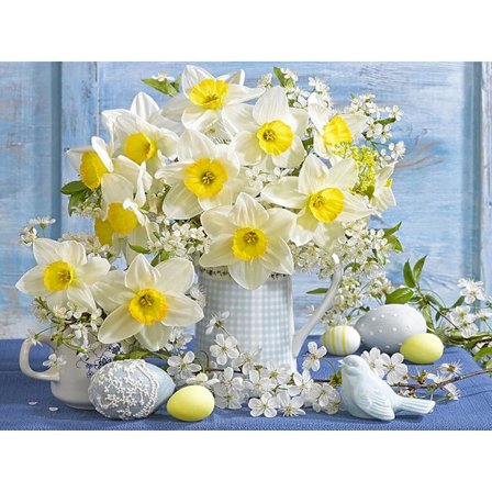 30x40cm, 5d timanttimaalattu strassi-kirjontakanvas kukka