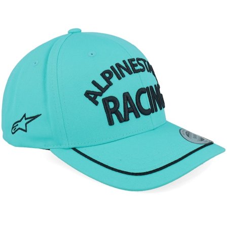 Alpinestars - Schwarz adjustable Cap - Luminary Hat Aqua Blue Adjustable @ Hatstore