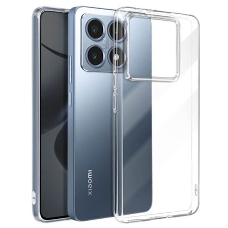 Coque - Mayaxess - Xiaomi 14T - Silikon Gel Mjuk - Transparent - Förhöjda Kanter