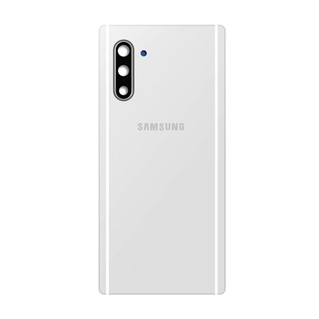 Samsung Galaxy Note 10 Baksida - Vit