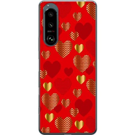 Kompatibelt Mobildeksel til Sony Sony Xperia 5 III GoldenHearts