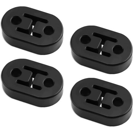 Pakoputken ripustin, 4 kpl universaali pakoputken ripustin auton kumieristeinen äänenvaimentimen pidike pakoputkelle