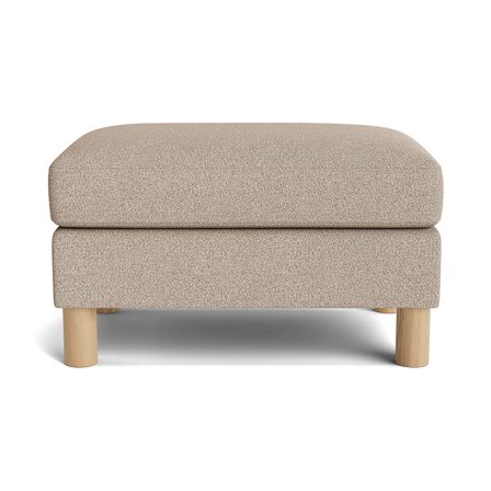 Haven puf - Loop Beige - 75x50x44 - Puf