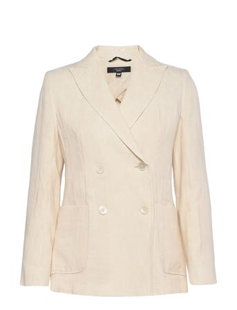 Fertile Blazers Double Breasted Blazers Creme Weekend Max Mara