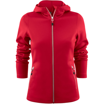 Huvjacka Dam Printer Red Layback