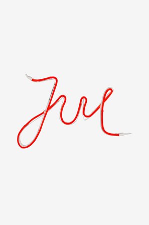 Markslöjd - Siluett Jul New York - Röd - Dekorativ julbelysning - Från Homeroom