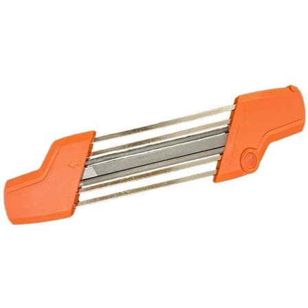 4,8 mm moottorisahan ketjun teroitin 2in1 ketjun teroitin ketjun hiontatyökalu manuaalinen moottorisahan teroitin nopea teroitus