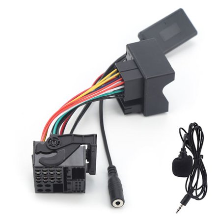 Ford Mondeo Bil Bluetooth 5.0 Musikk AUX Adapter 6Pin Mikrofon Håndsfritt Ledningsnett