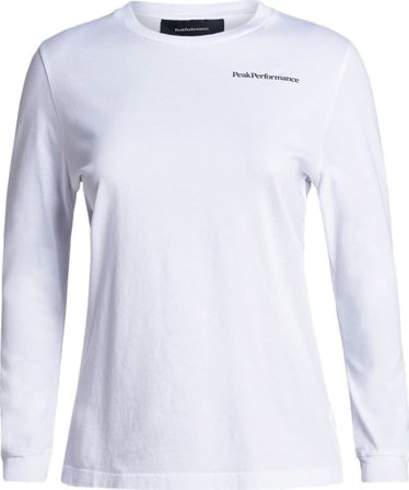 Peak Performance Women's Original Backprint Long Sleeve Women long-sleeved sweaters White M