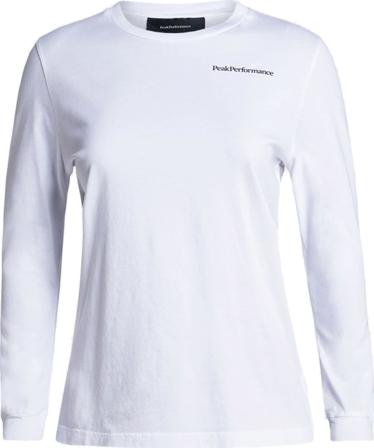 Peak Performance Women's Original Backprint Long Sleeve Women long-sleeved sweaters White L