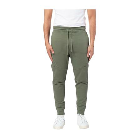 C.p. Company Broek with zip and logo , Groen , Heren , Maat: S