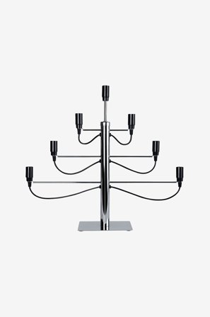 Star Trading - Milano kynttelikkö - Kromia - Sähkökyntteliköt - - Homeroom