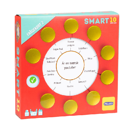 MINDTWISTER SMART10 Frågekort Junior Spel & pussel Unisex ONESIZE