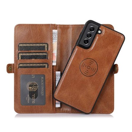 A54 5G - Lyxigt läderplånboksfodral med 2 kortfack