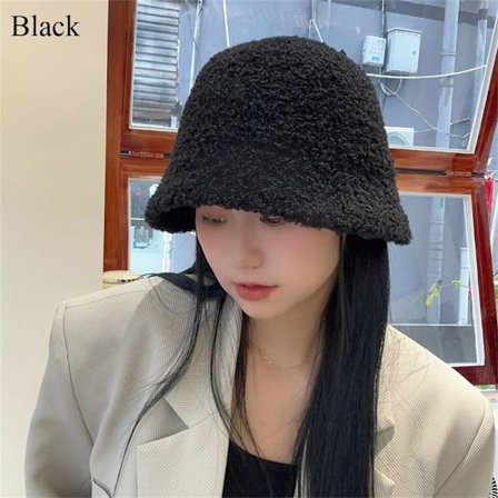 Lammebøttehatt Fiskehatt SVART svart