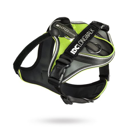 JULIUS-K9 - K9 IDC Longwalk Neon/Grå - Hundsele