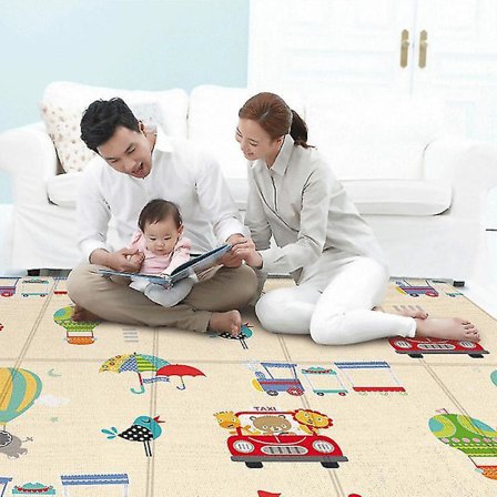 Baby Crawling Mat Waterproof Thick Nursery Rug Large Rectangular Kids Carpet