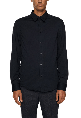 J.Lindeberg Marlon Interlock Jersey Shirt Skjortor Herr Blå S