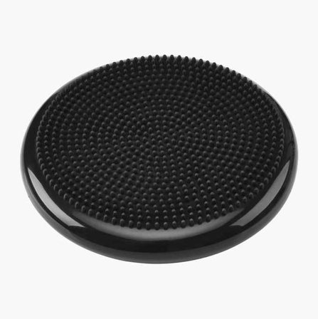 Biltema - Balansepute Ø 32 cm, Øvelses- og Massasjepute for Økt Balanse, Fleksibilitet og Muskulær Styrke, Inkluderer Pumpe og Treningsforslag